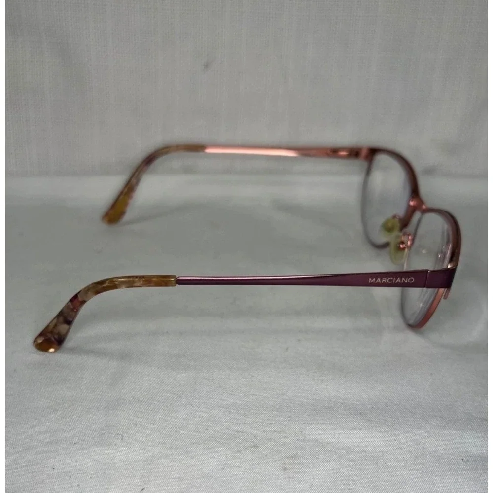 Marciano Guess GM 237 PUR Purple Rose Gold Cat Eye Eyeglass Frames 53-15-135